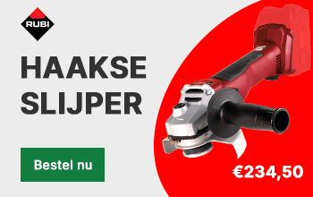 Rubi haakse slijper